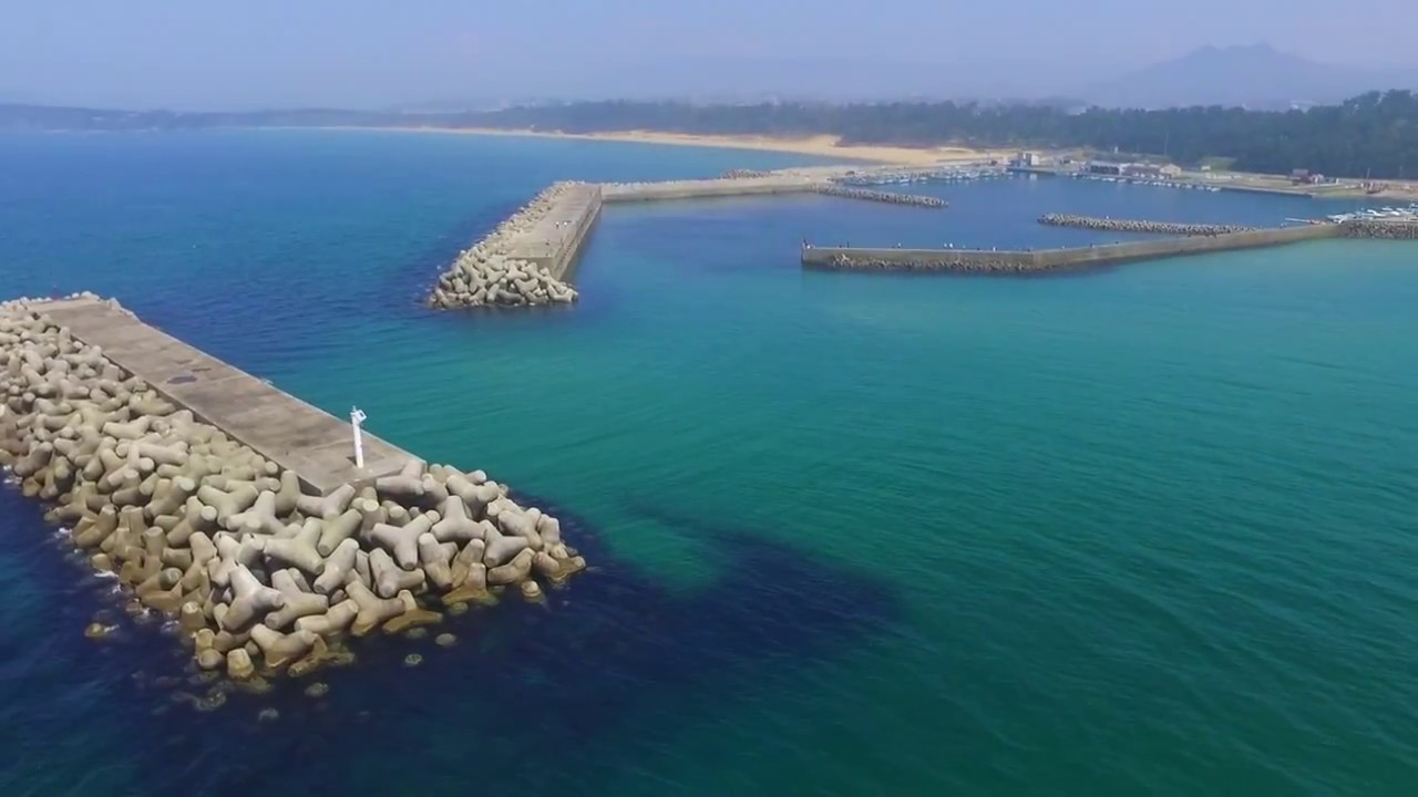 【福岡 空撮】奈多漁港