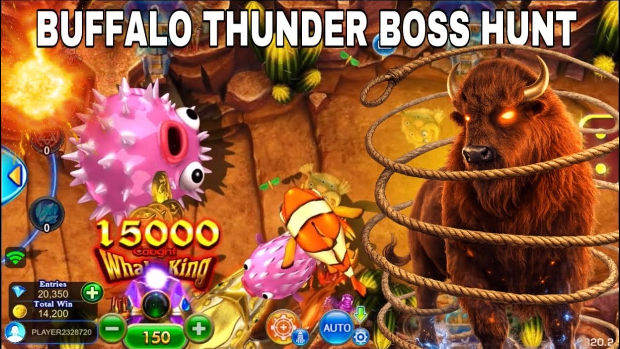Охота на босса рыбного стола в игре The Buffalo Boss! | Пополнение счета на 250 долларов в игре G...