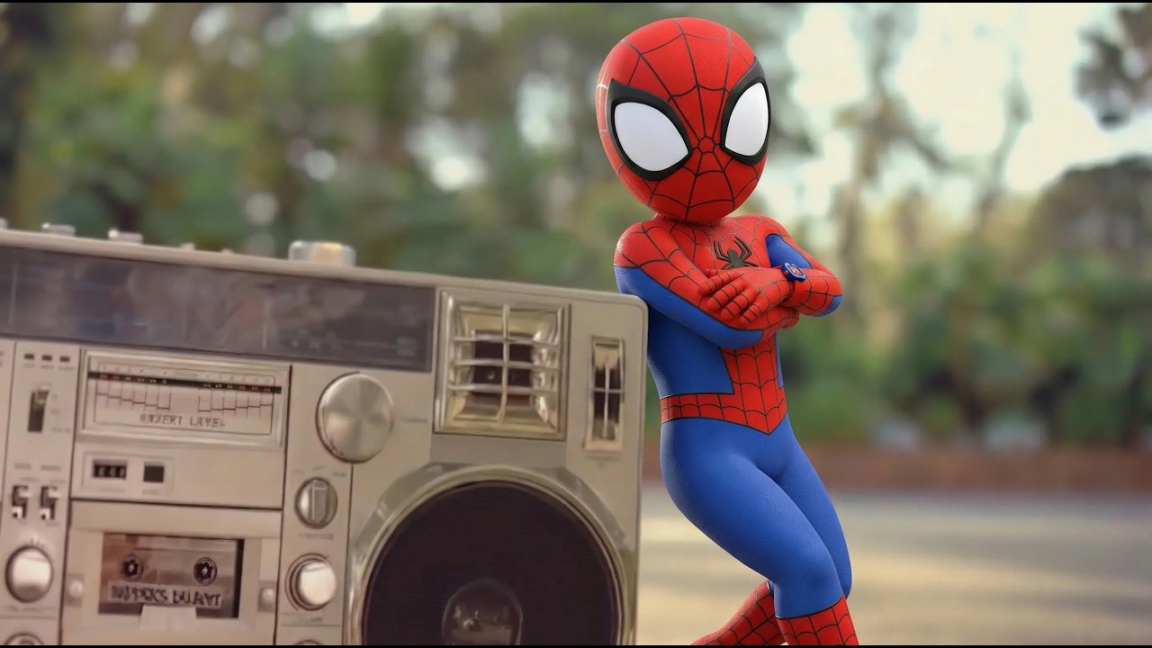 Spidey and His Amazing Friends & Funny  - Astronomia Meme Song (Parody)