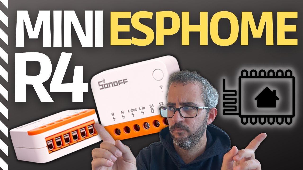 ESPHome al NUEVO SONOFF MINI R4 | ¿Lo mejoramos?