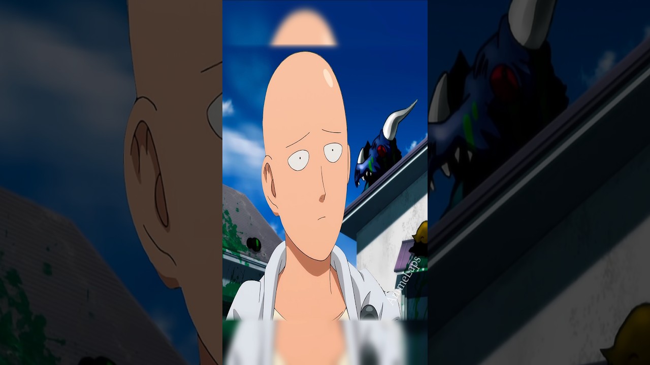 Tak Saitama wynosi śmieci w City Z! #anime