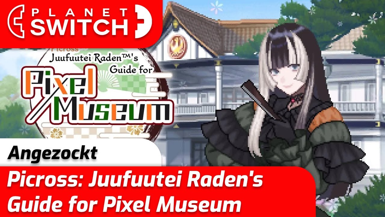 Picross: Juufuutei Raden's Guide for Pixel Museum (Switch) - Angezockt