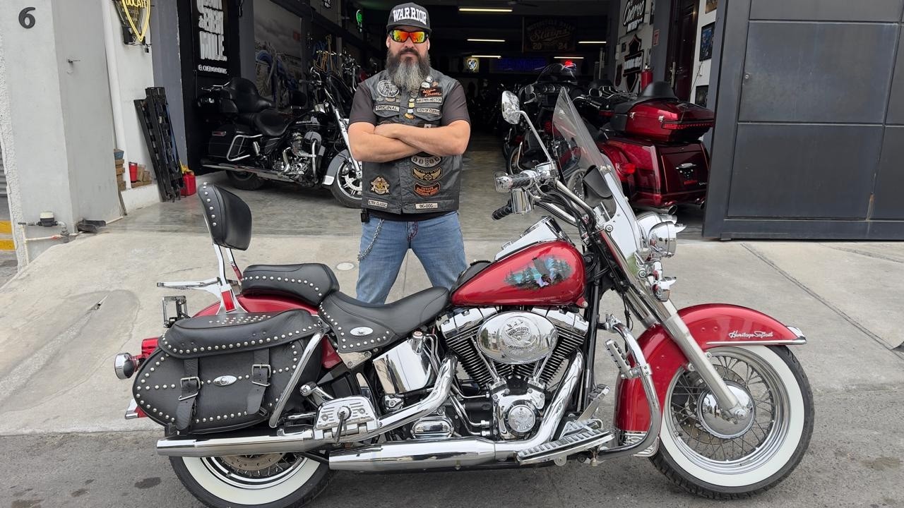 Motocicleta HARLEY DAVIDSON SOFTAIL HERITAGE CLASSIC 2004 ¡A la venta! en el Cuervo Motors.