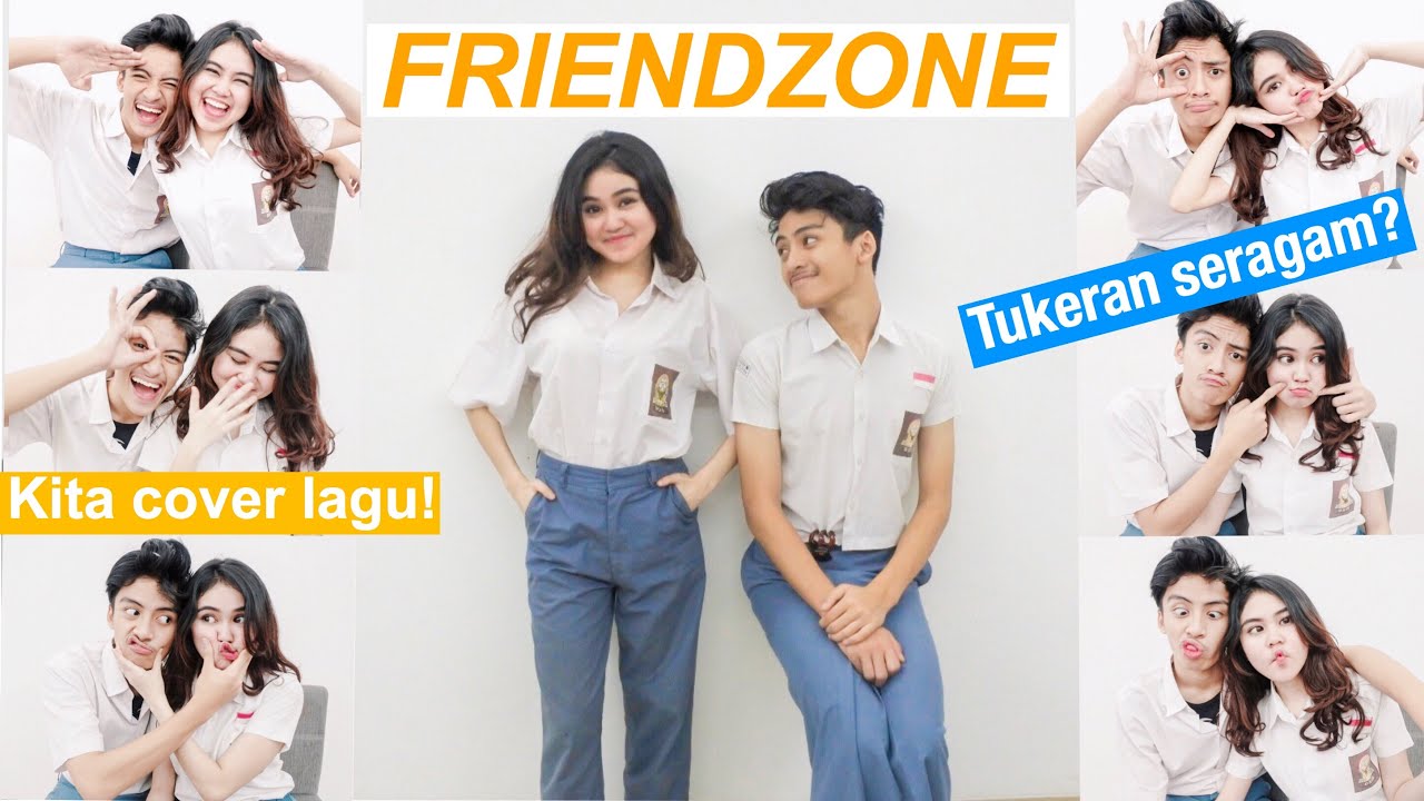 JATUH CINTA SAMA SAHABAT (Friendzone) | Tukeran Seragam + Cover Lagu