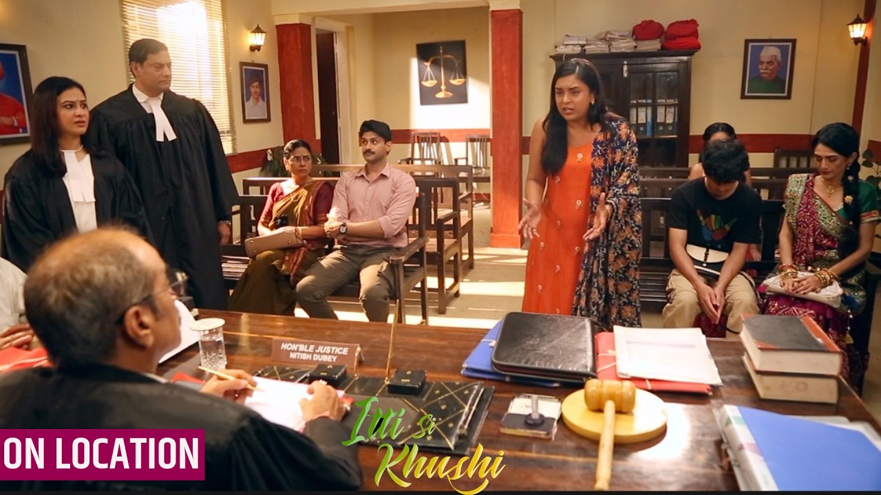 Itti Si Khushi | Anvita Ke Khilaaf Sanjay Ke Lawyer Ne Dikhaya Adhura Video | On Location