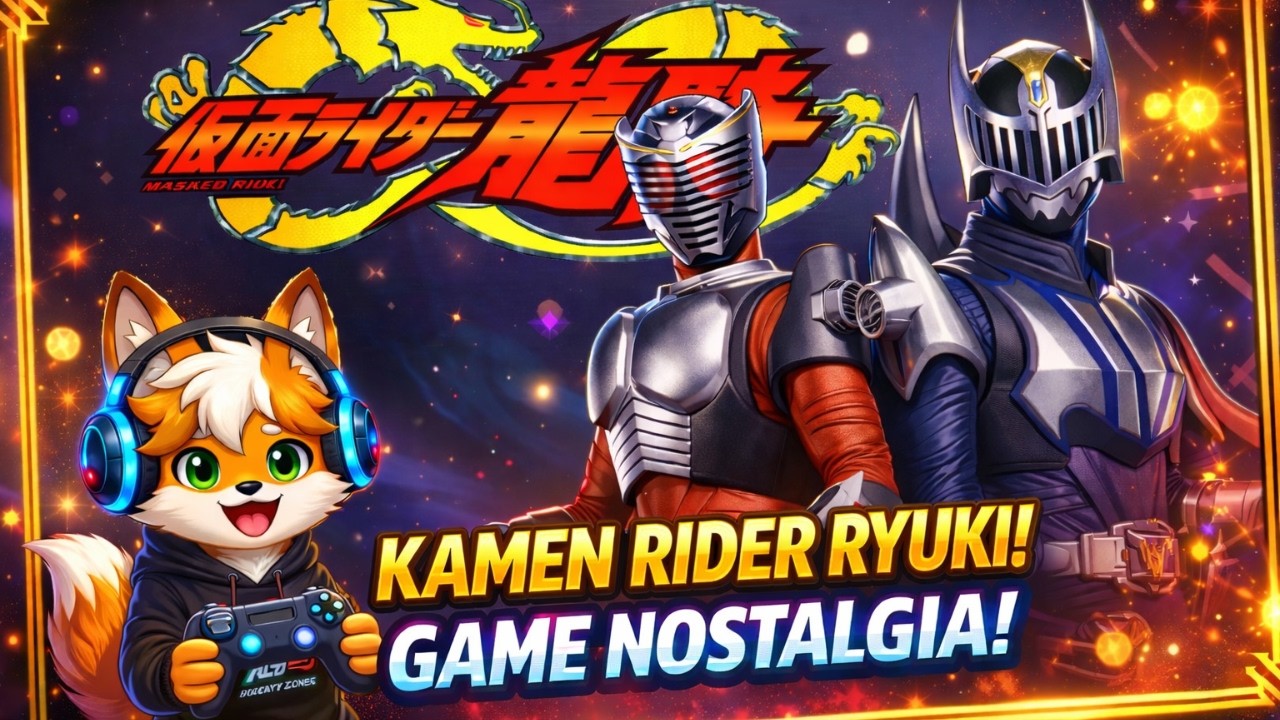 🔴LIVE KAMEN RIDER RYUKI PS1- Game Nostalgia Masa Kecil yang Bikin Kangen! - Part 1