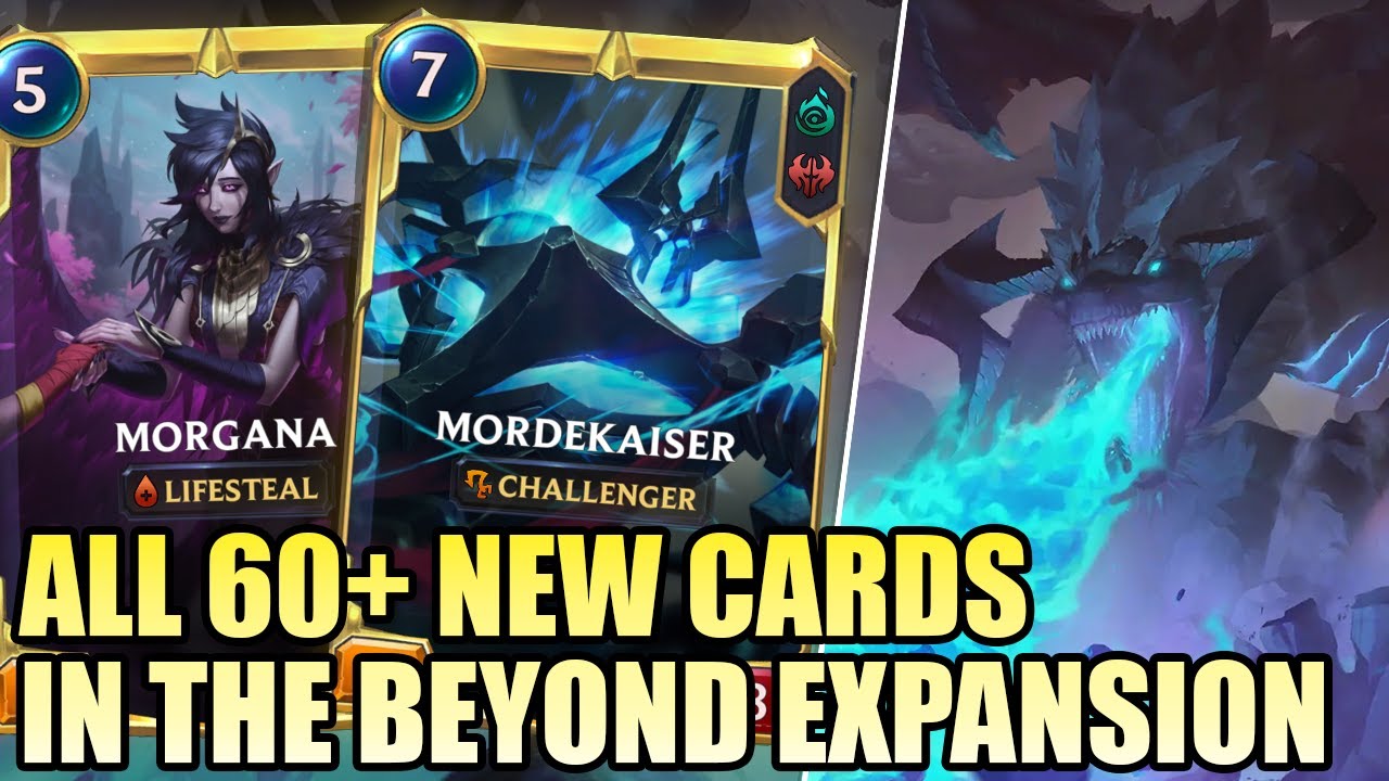 EVERY NEW CARD REVEALED! Review And First Impressions On 60+ Cards - Legends of Runeterra