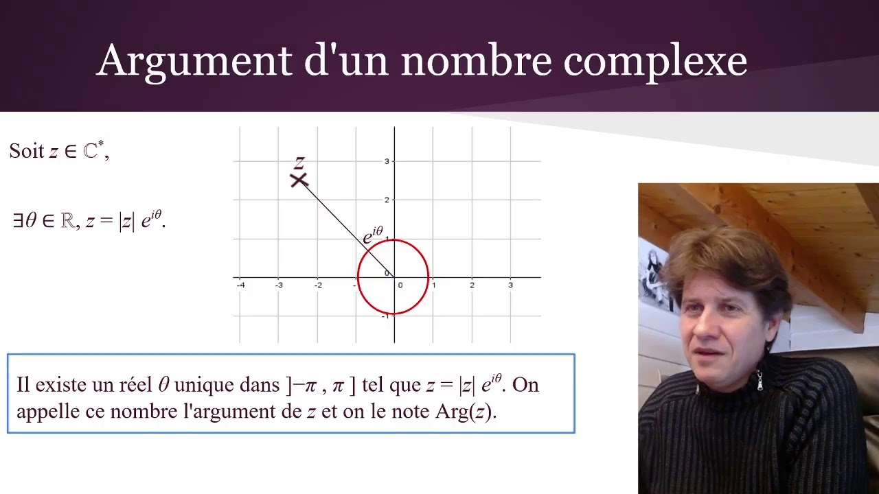 Analyse L2 : s&eacute;ance du 24/03/21 Exponentielle complexe