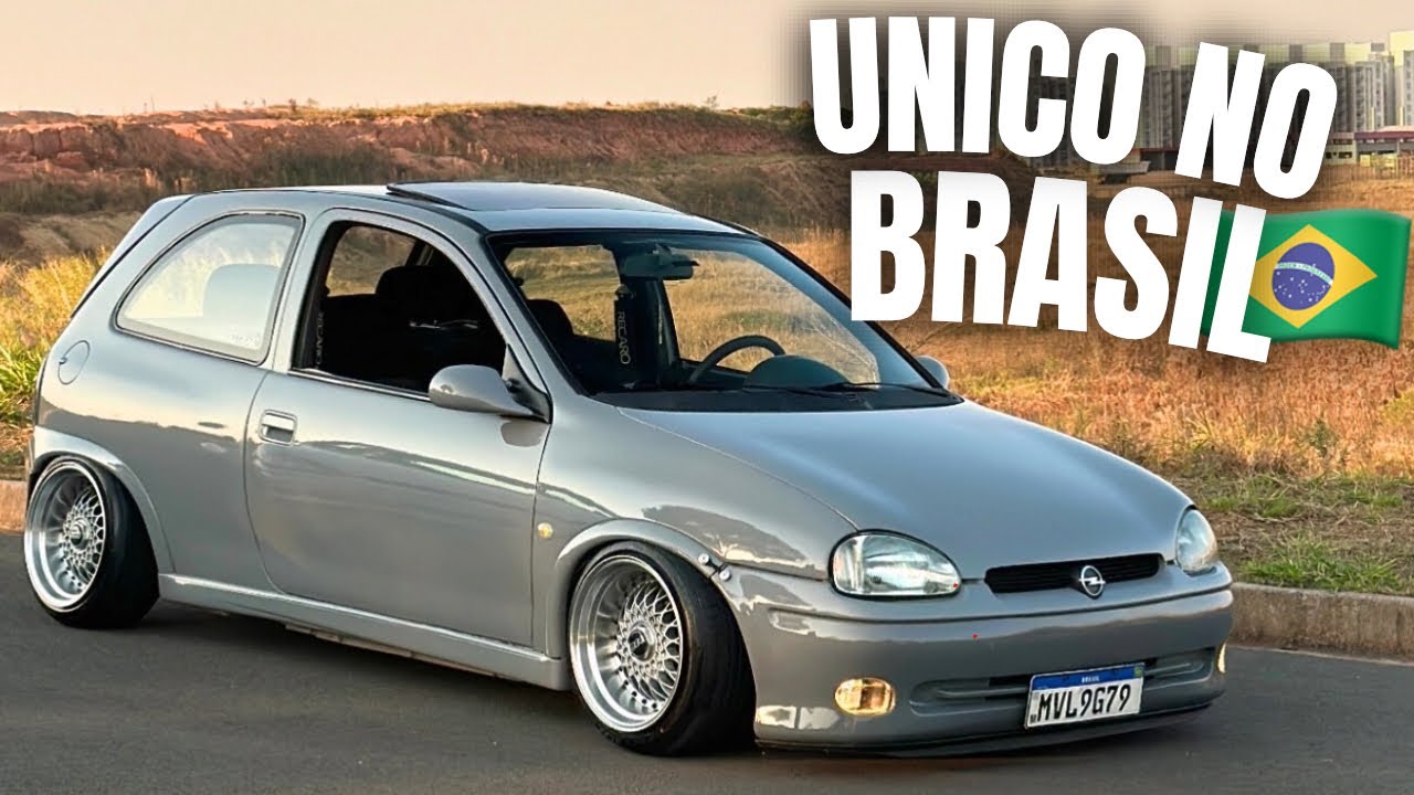 CORSA COM TETO SOLAR E KIT GSI, BANCOS RECARO E MUITO MAIS