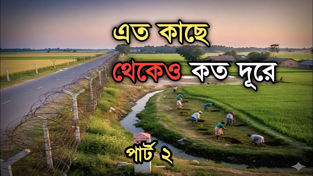 সাগর পাড়ি দিয়ে ইতালি নয়, নদী পার হলেই অন্য দেশ! (পর্ব-২) | Bangladesh- Border Vlog Part 2