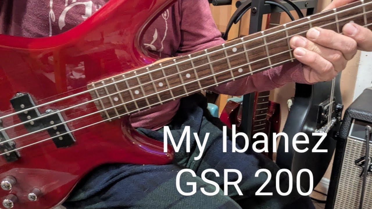 My new old Ibanez GSR 200