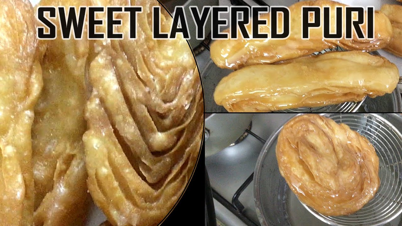Crispy Sweet Puri | Verki Puri | Khaja English Subtitles