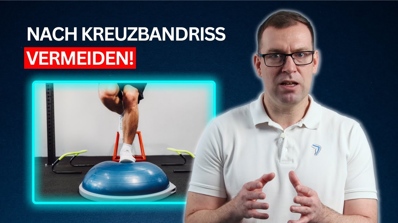 3 Übungen, die du nach Kreuzbandriss niemals machen solltest?