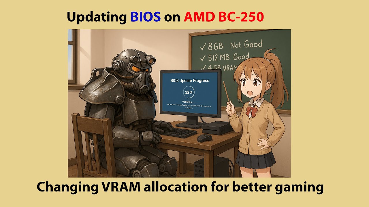 AMD BC-250 Part V  -  BIOS update