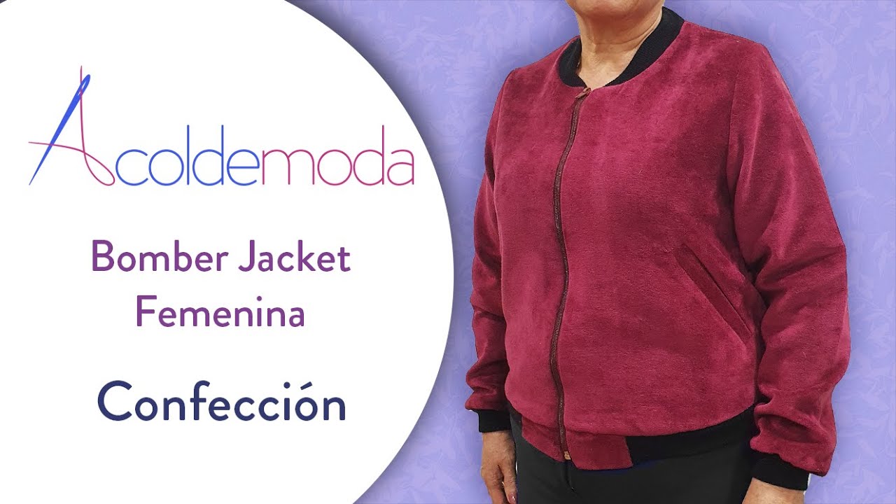 BOMBER JACKET FEMENINA - CONFECCIÓN - DIY - Paso a Paso