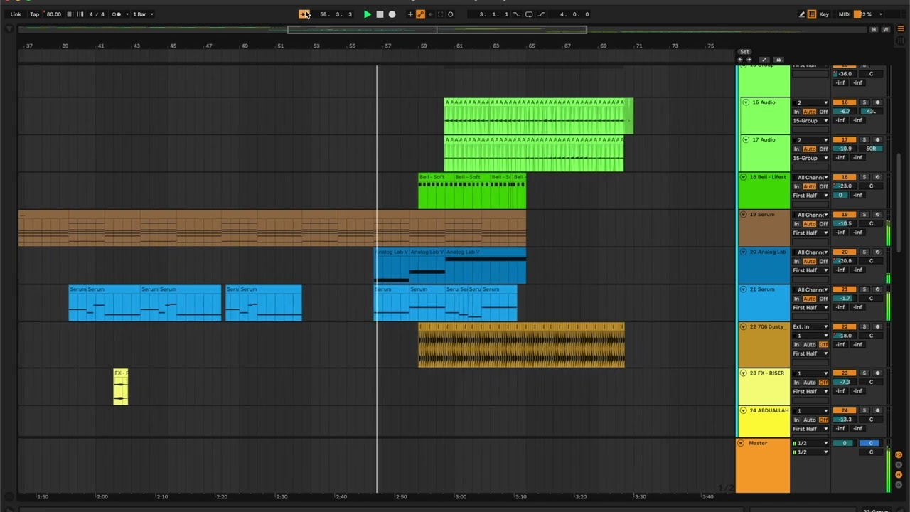 Frank Ocean - Nights Ableton Remake