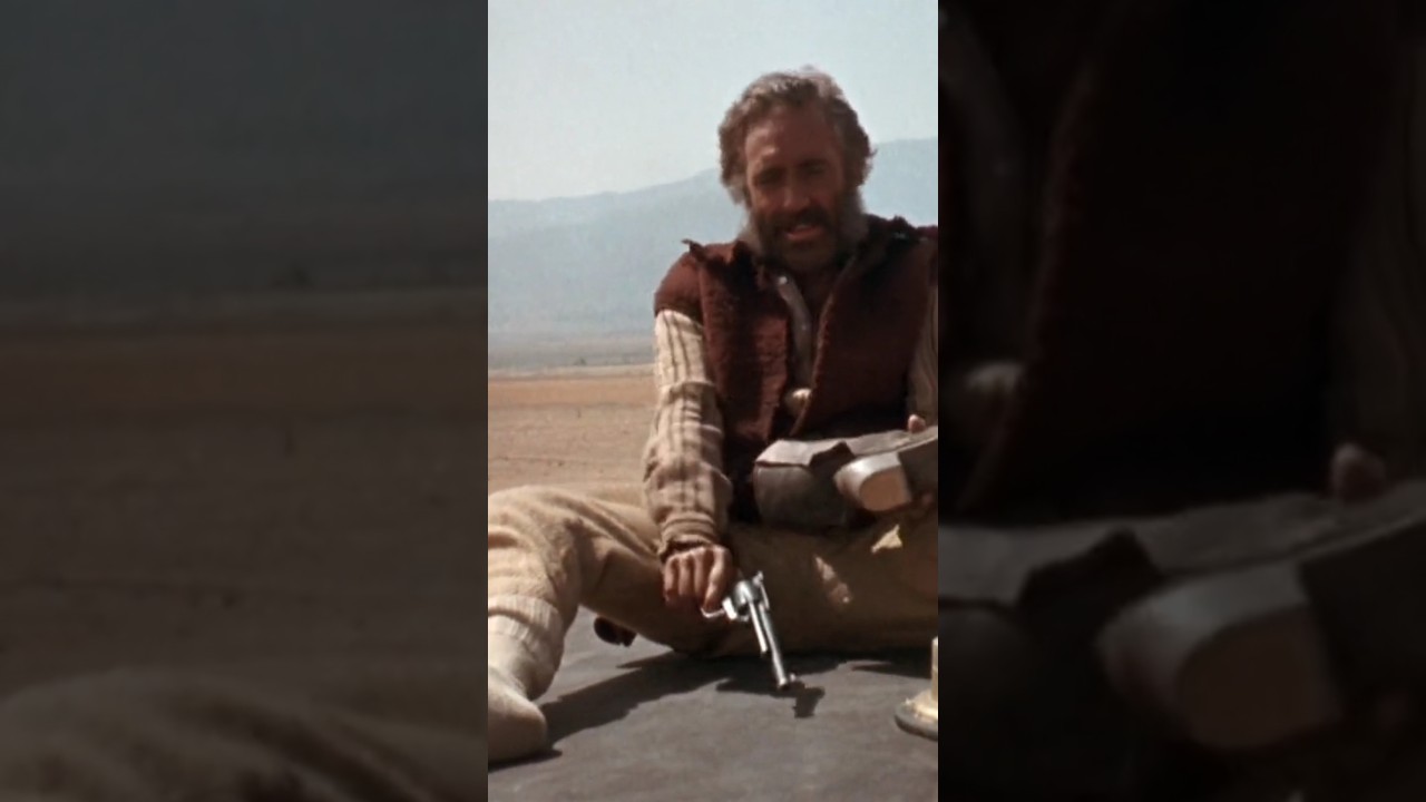Jason Robards uses a Colt Single Action Army. Once upon a time in the west (1968). Sergio Leone 📽