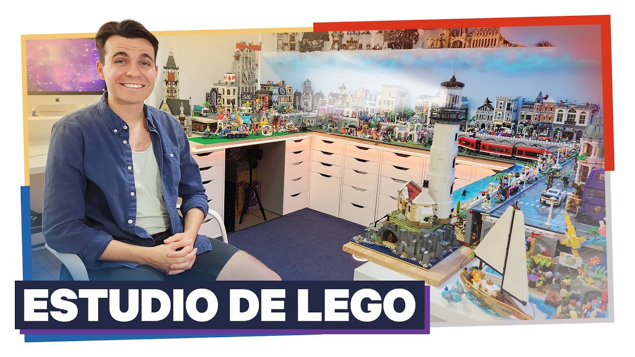 Luces, Tapete & Nuevo Modular en la Ciudad de LEGO 🌇 | Studio Tour (Mayo 2024)