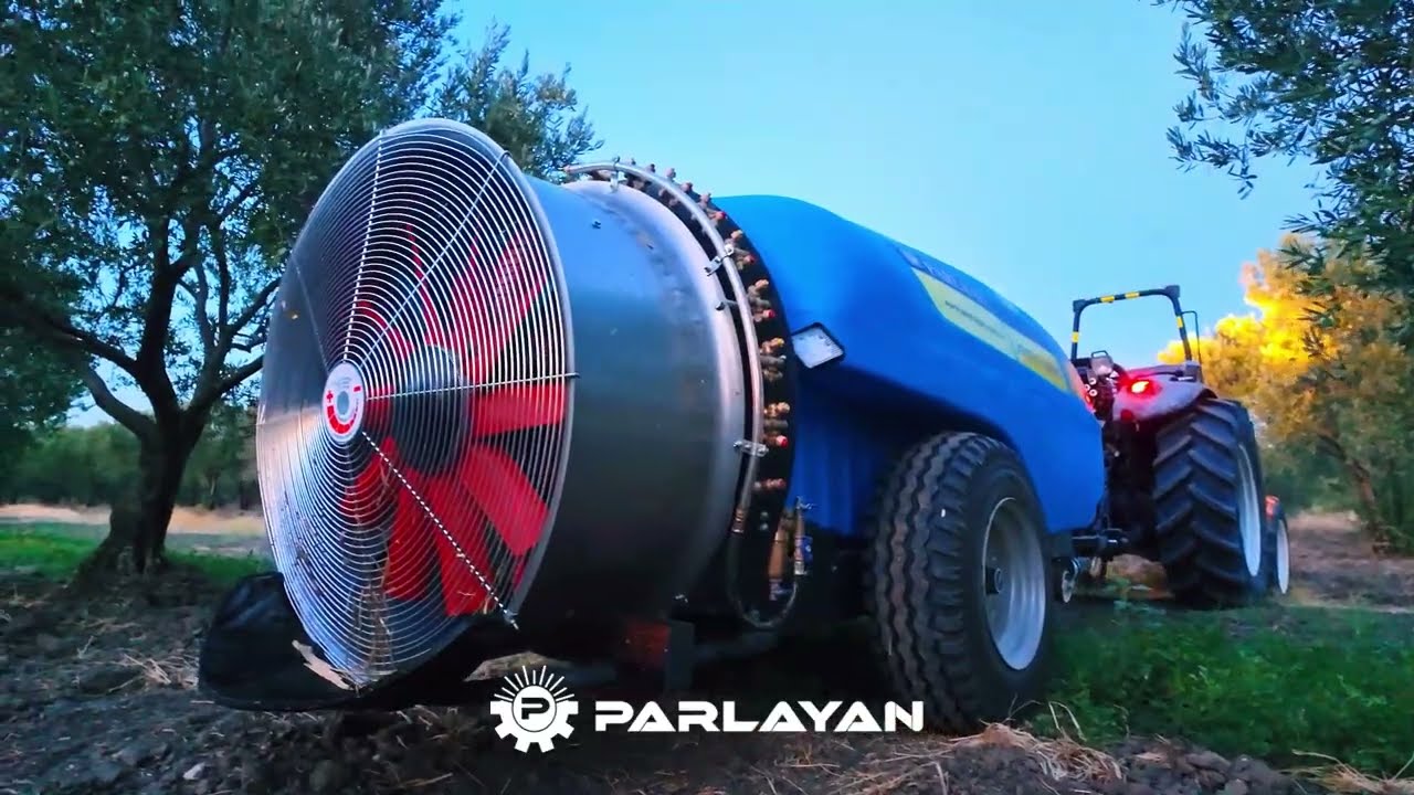Parlayan Yapay Zeka Destekli Turbo Atomizör Otomatik Spreyleme
