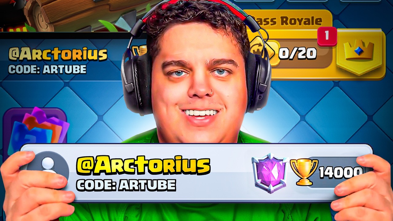 FINALMENTE! Zerei a subida de trofeus e cheguei aos 14k!