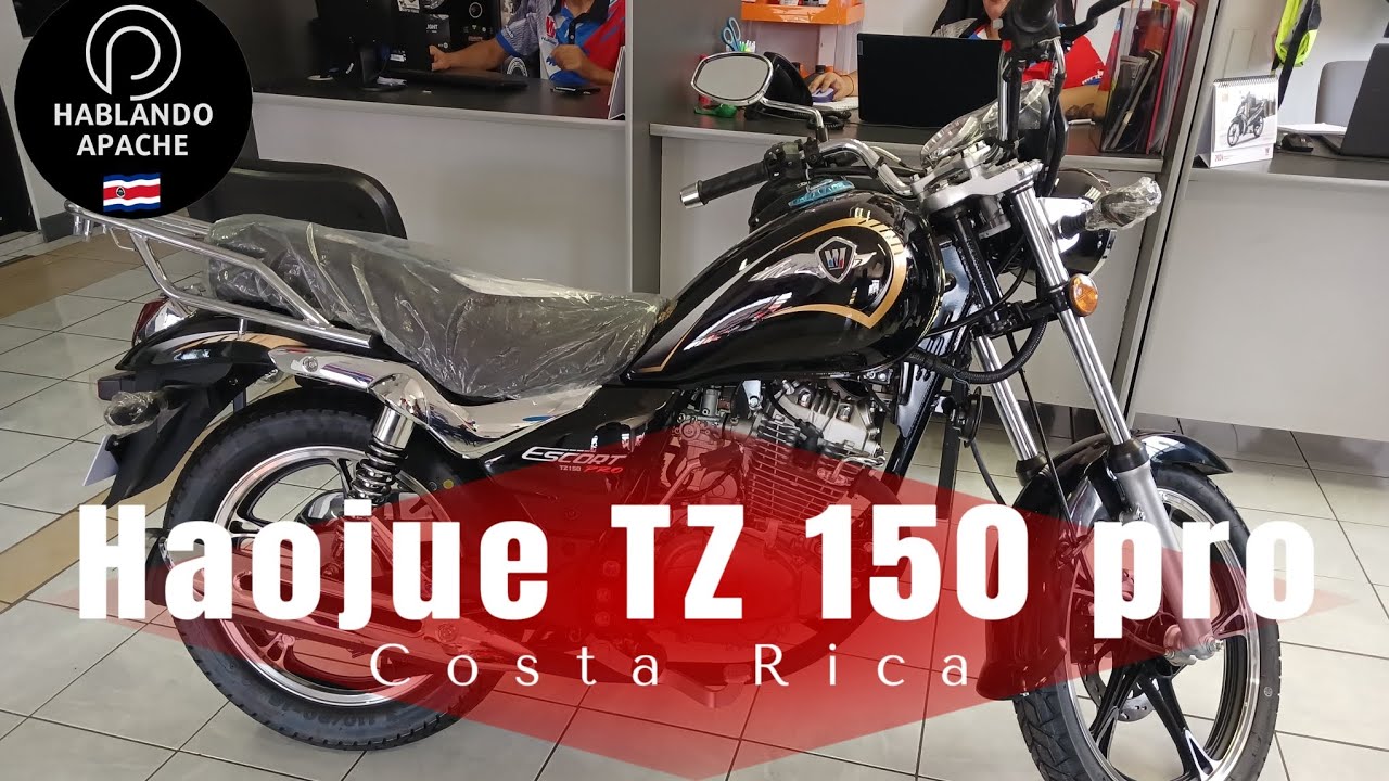 Haojue Escort TZ 150pro Ficha técnica, Costa Rica