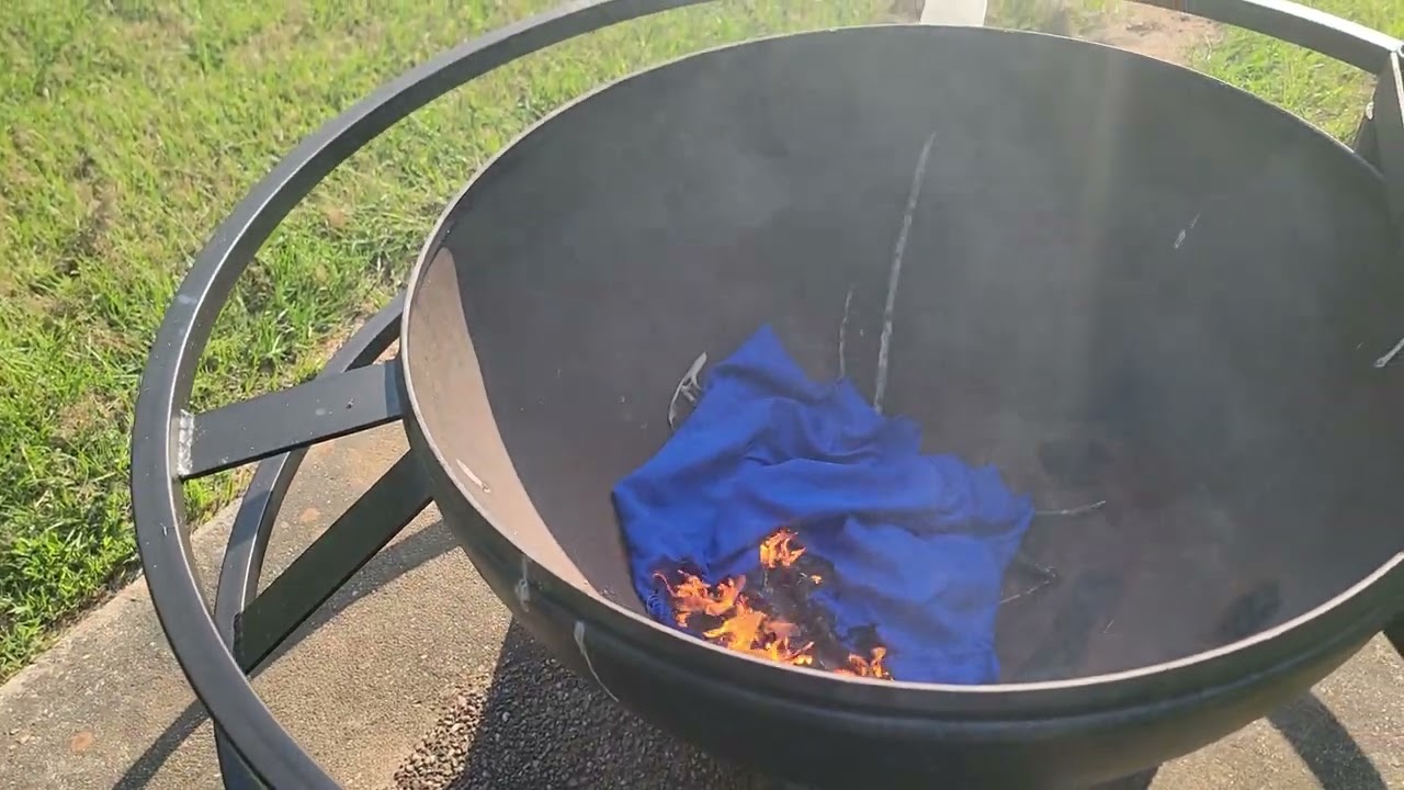 Burning Stuff 1288: Blue Nike Shorts