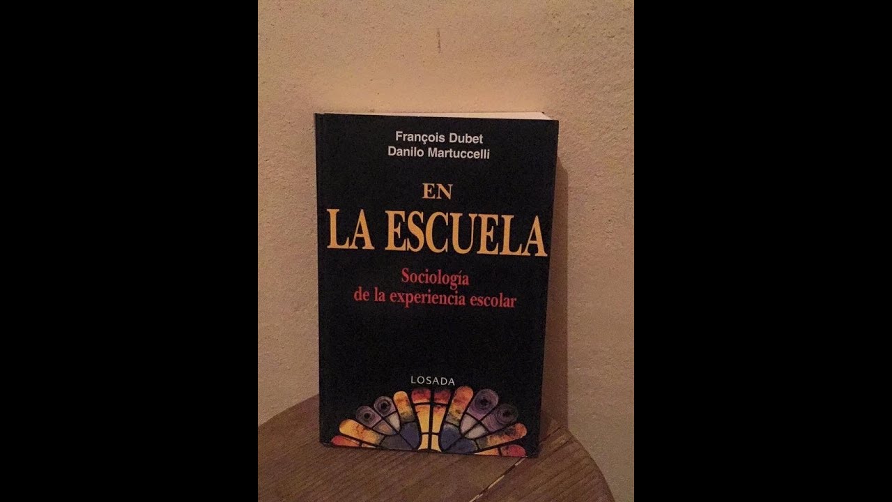 En la Escuela Dubet y Martuccelli