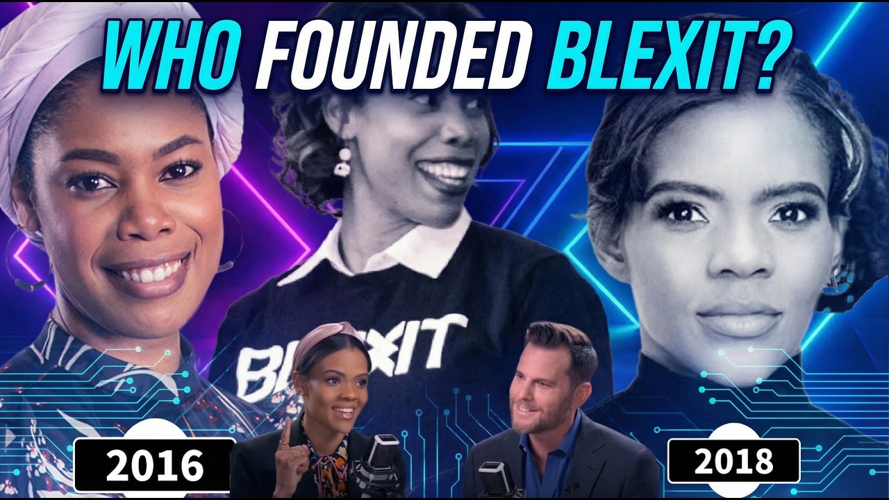 Вот так всё начиналось с Blexit, Кэндис Оуэнс, TPUSA, Чарли Кирка и Дэйва Рубина.