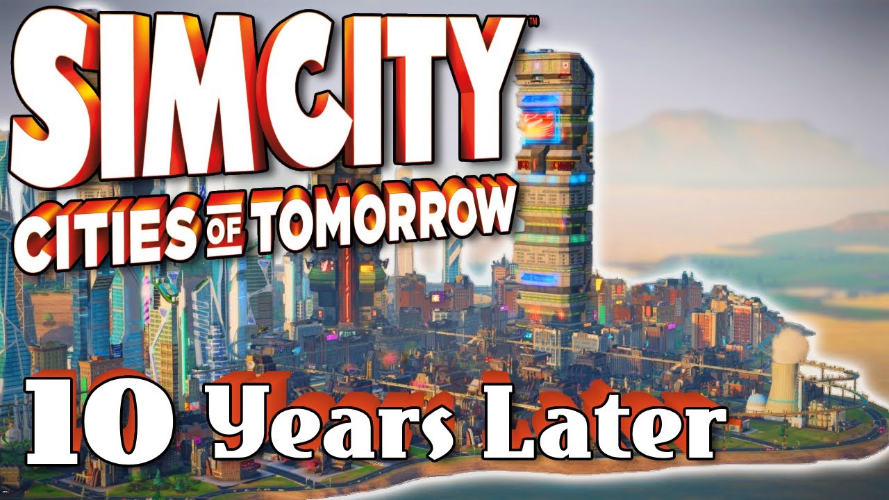 Я играл в SimCity 2013: Города Будущего... В 2023 году