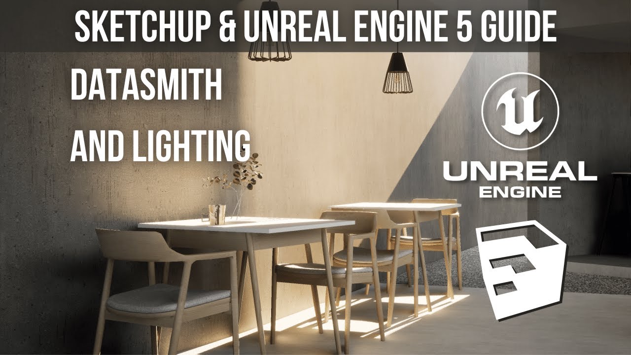 SketchUp to Unreal Engine 5 Tutorial for beginners 😌| Datasmith Lumen and Quixel Megascans