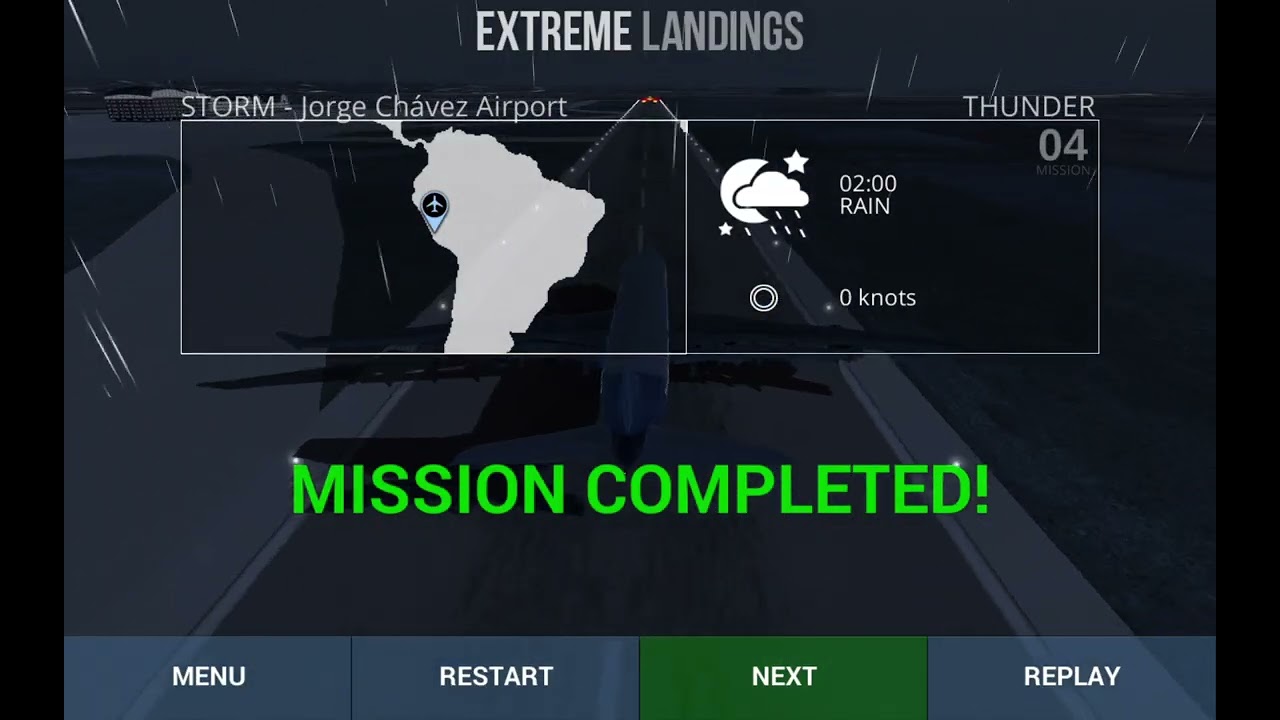 Extreme Landings pro Scenario Storm missions - 1 to 6