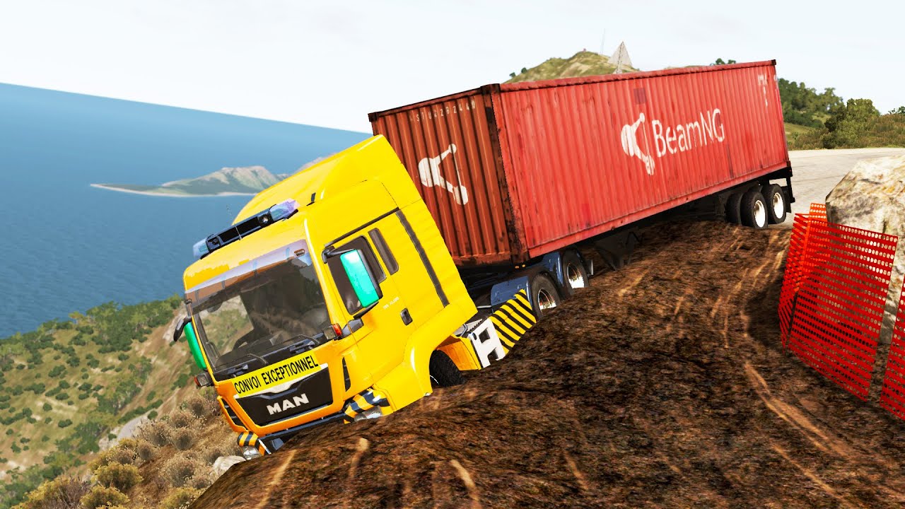 Cars vs Mud Pit #39 | BeamNG.DRIVE