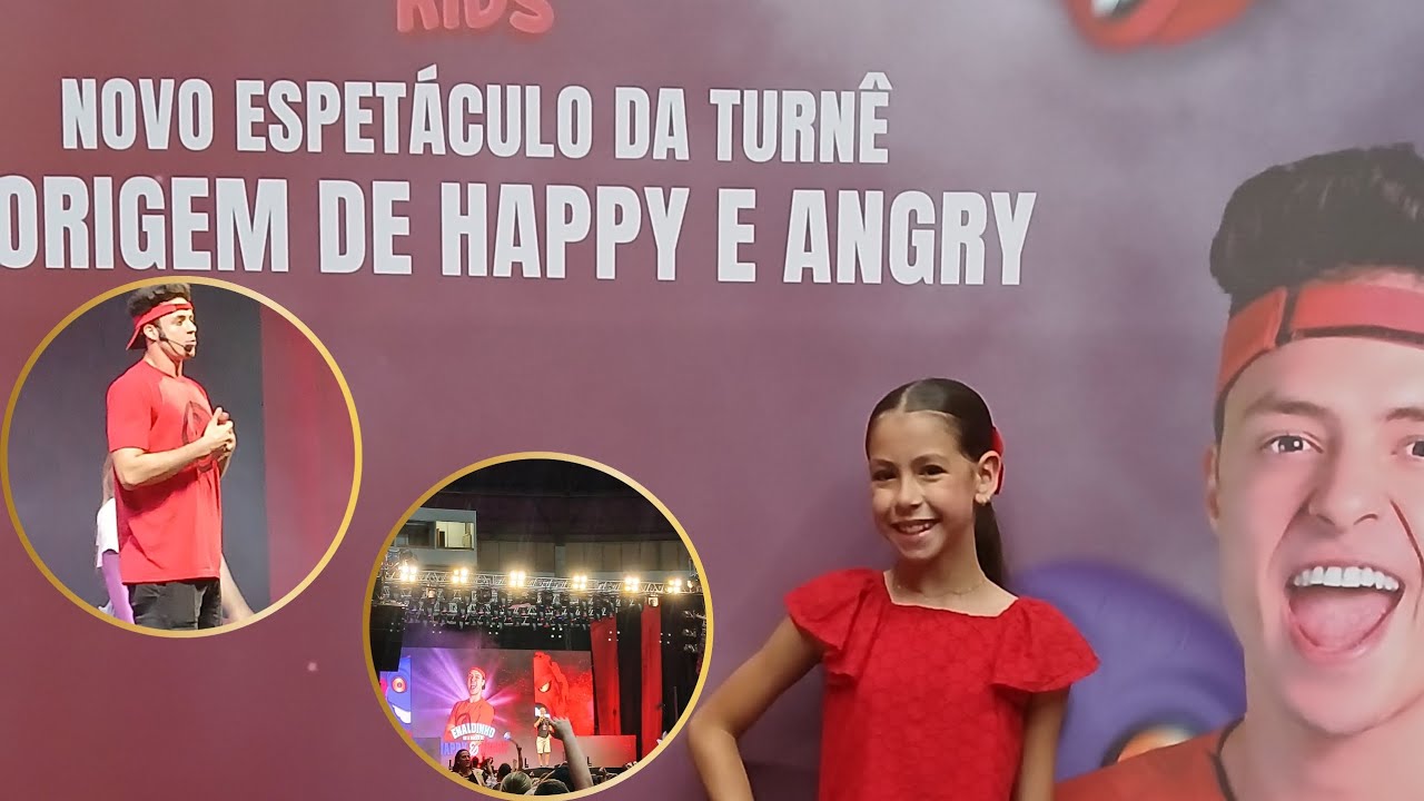 A turnê Origem de Happy e Angry. Enaldinho