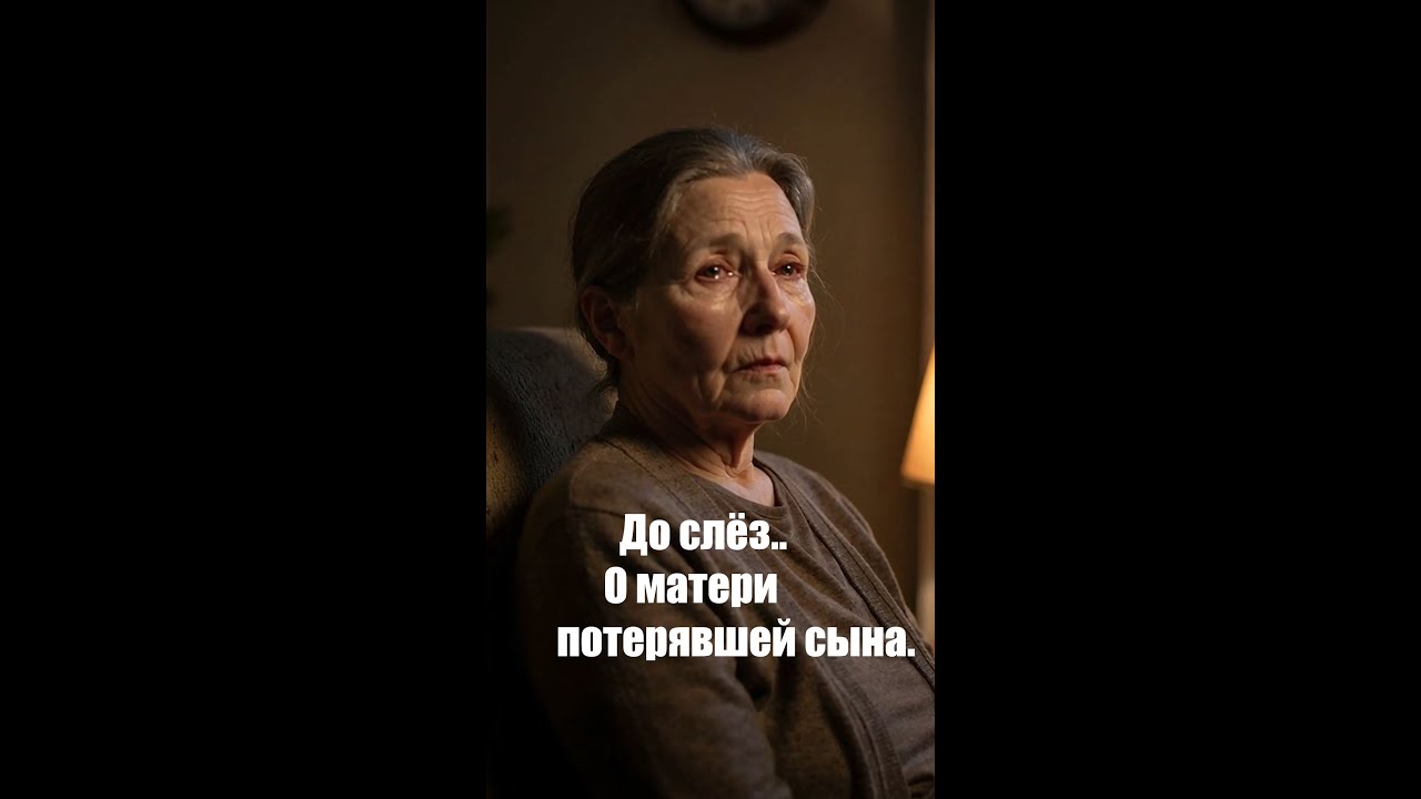 До слёз.. О матери потерявшей сына.