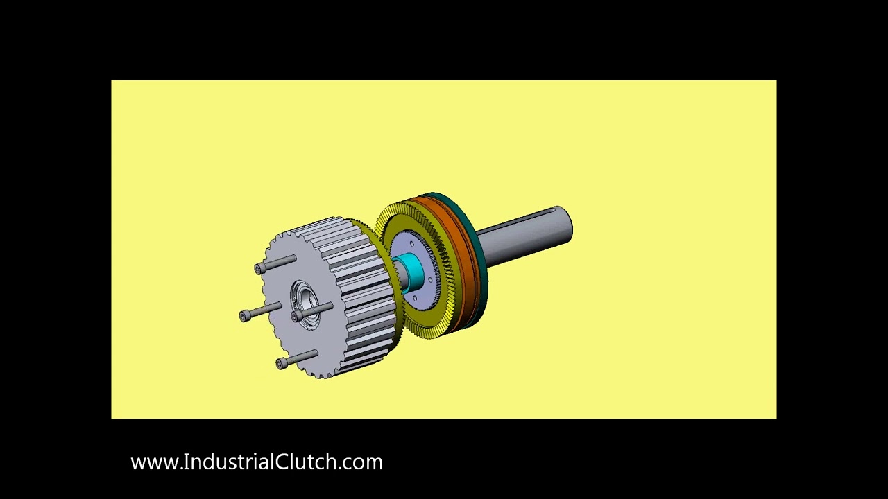 Telcomec Electromagnetic Tooth Clutch - GDN Series