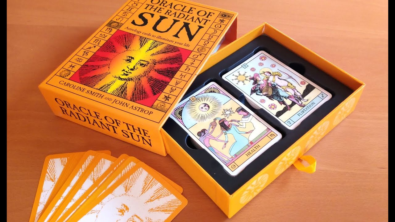 ✨ Oracle of the Radiant Sun (Unboxing & Review) 💫 Orakelkarten von Caroline Smith
