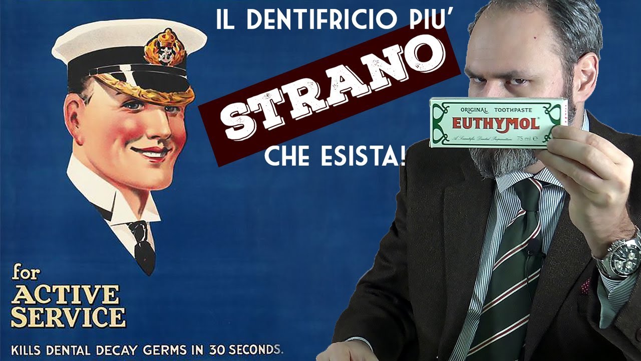 Il dentifricio più STRANO che esista: EUTHYMOL
