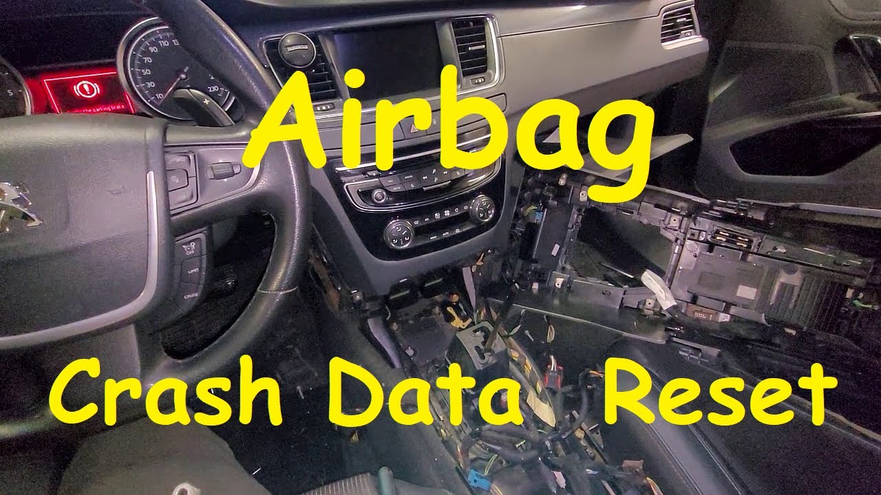 Peugeot Airbag Crash Data Reset / Fix bad Airbag data