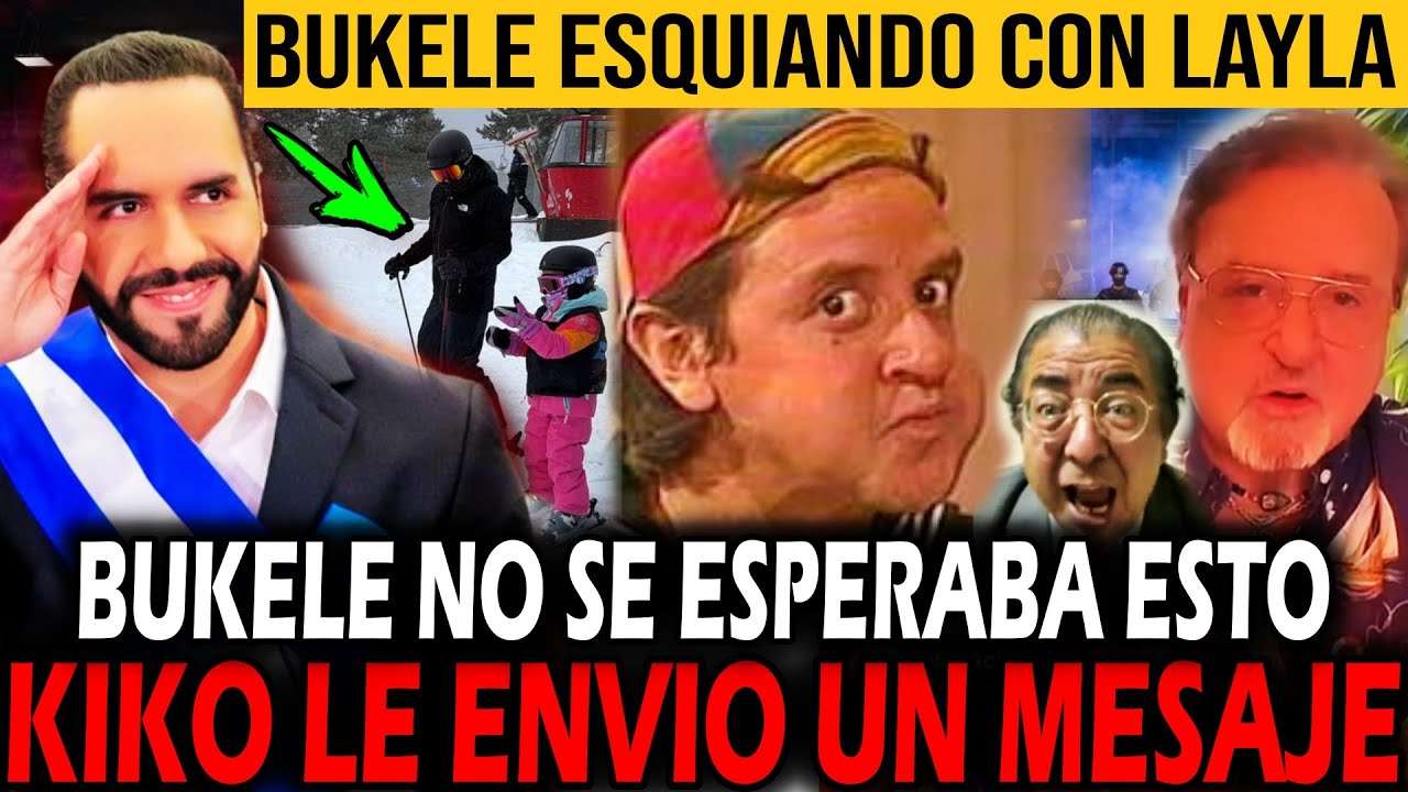 BUKELE DE VACACIONES ! KIKO LE ENVIO UN MENSAJE INESPERADO A BUKELE ! |YA NO LO VERA RONAL.