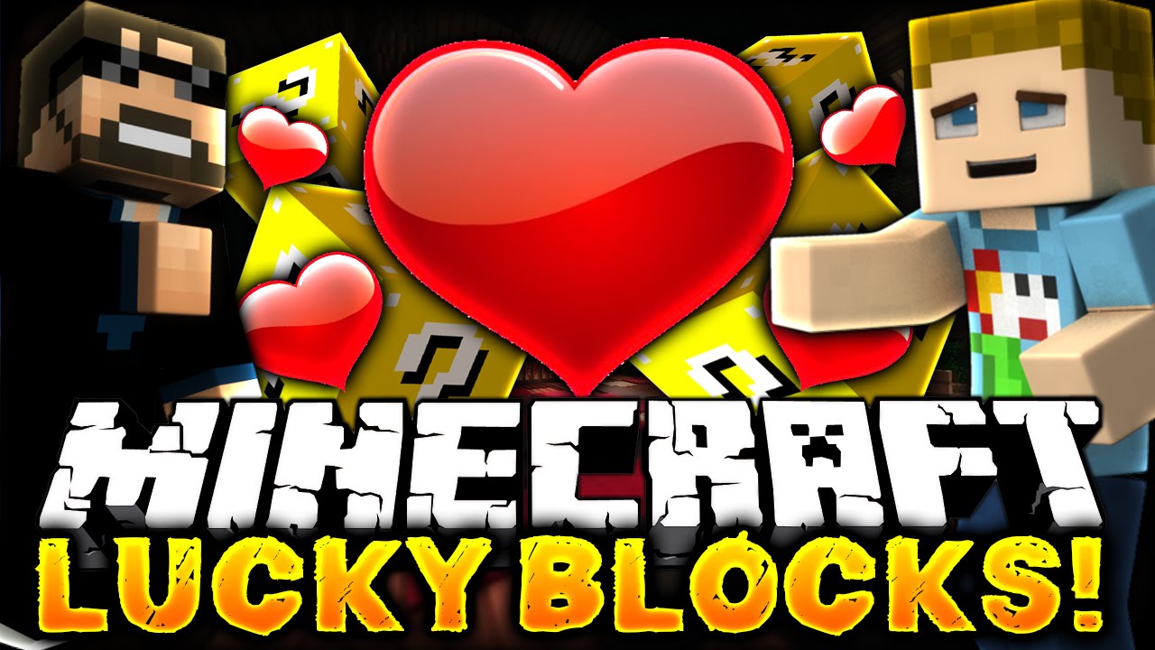 Minecraft: THE VALENTINES LUCKY BLOCK CHALLENGE | Custom Lucky Blocks W/ SSundee