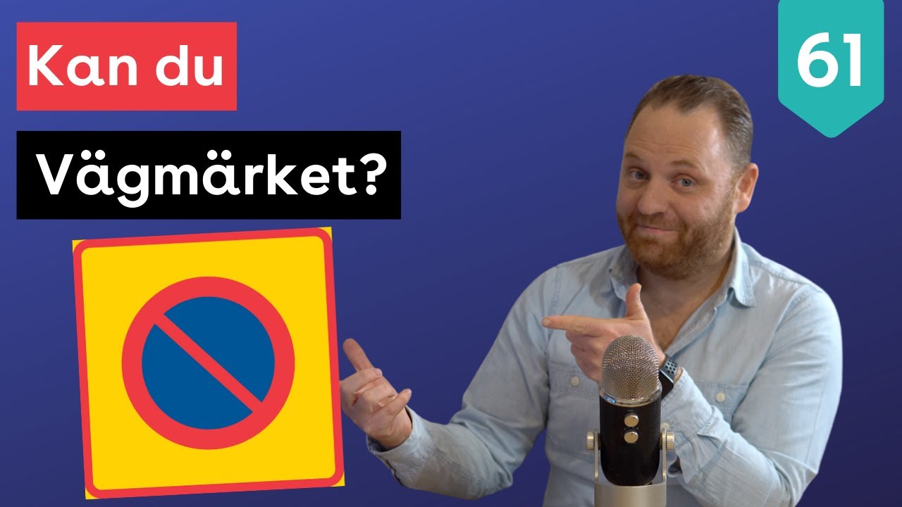 Vad betyder vägmärket? - #61 10 körkortsfrågor