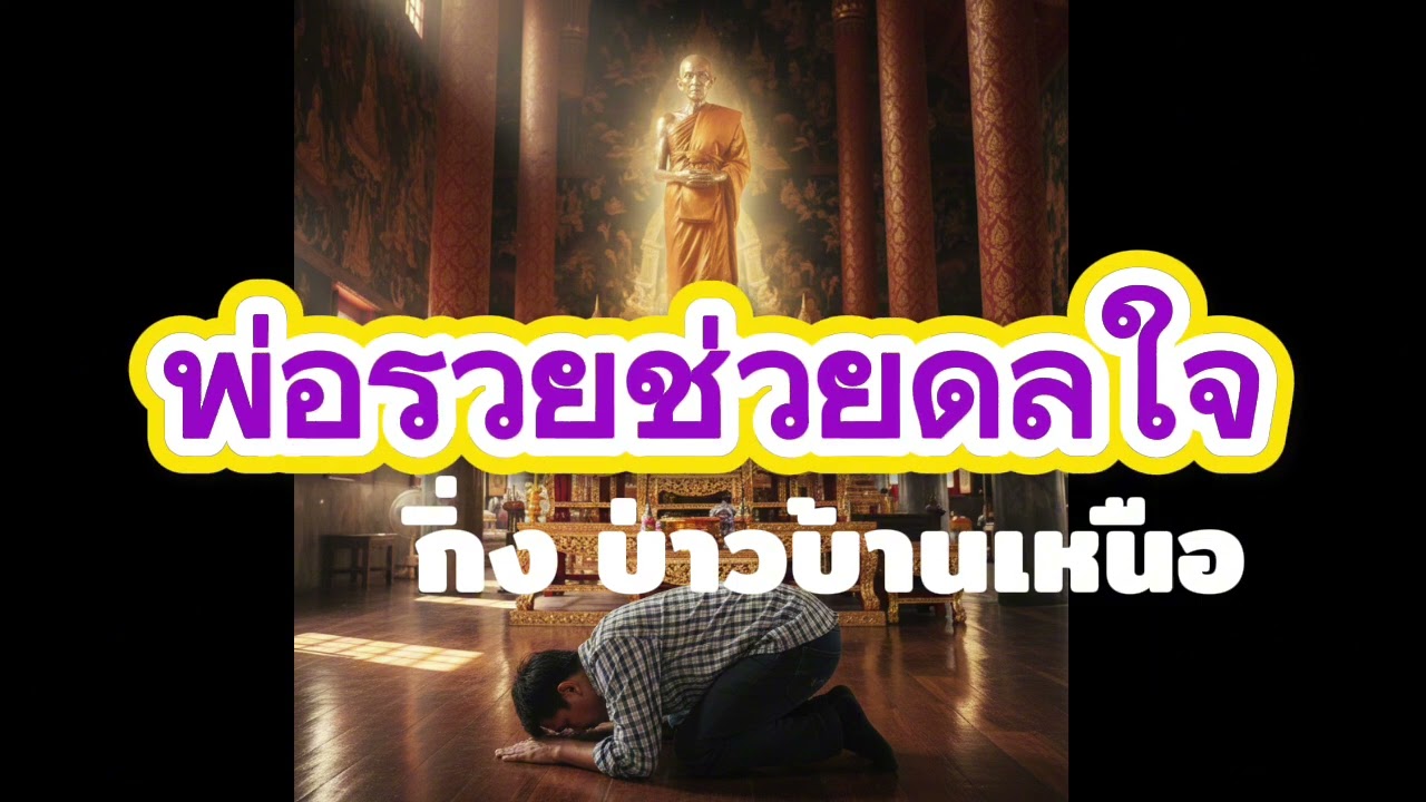 พ่อรวยช่วยดลใจ (Full Lyric Video)Feat.กิ่ง บ่าวบ้านเหนือ