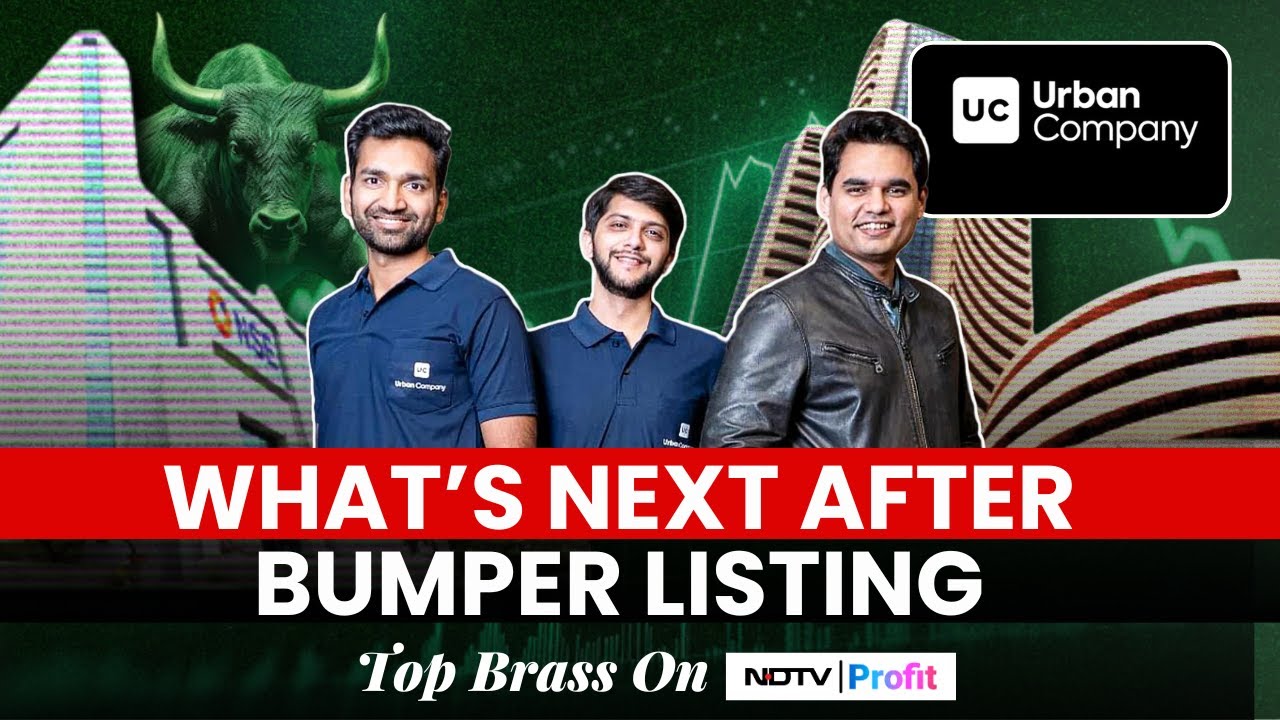 Urban Company Share: Top Brass LIVE On NDTV Profit After Listing I Urban Company IPO