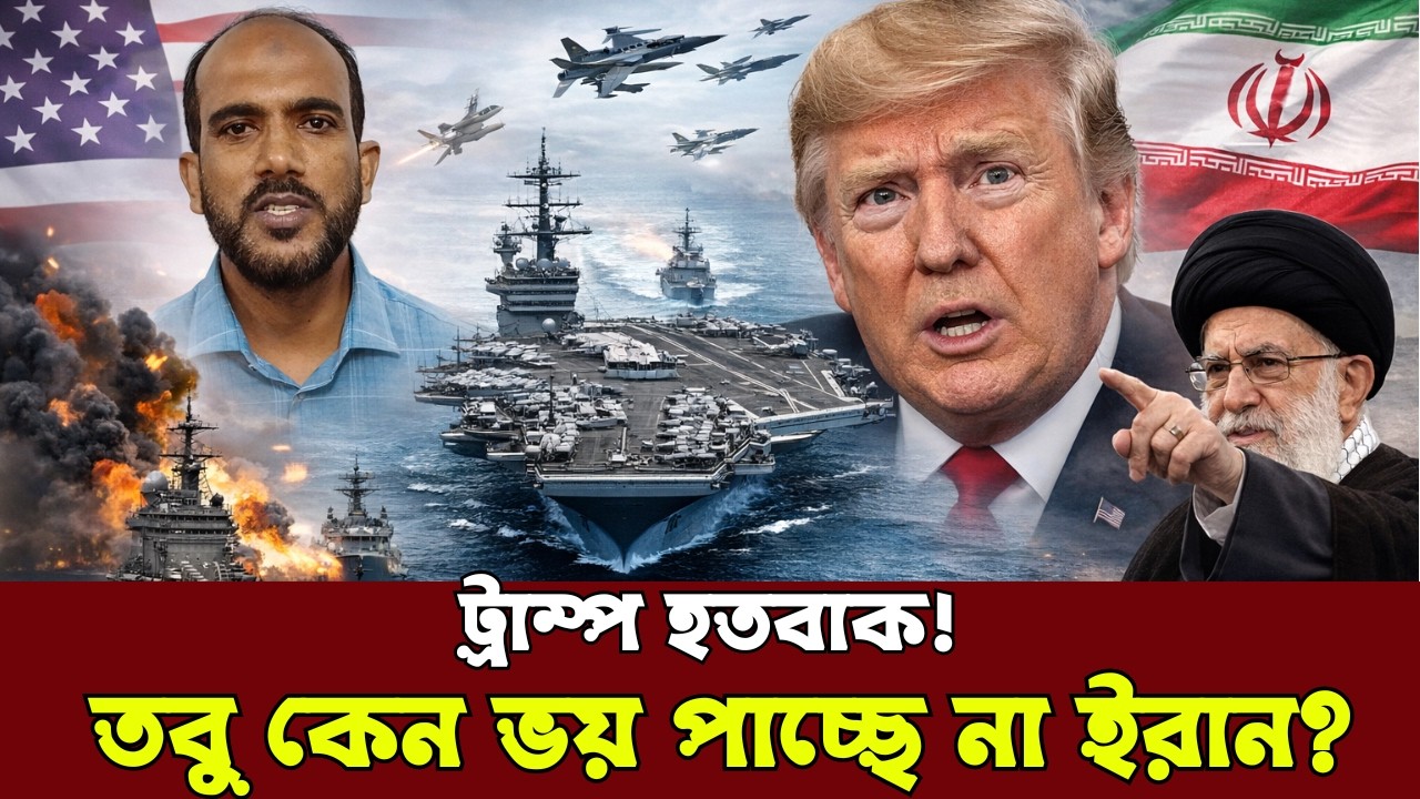 ট্রাম্প হতবাক! আত্মসমর্পণ নয়, পাল্টা হুঙ্কার তেহরানের @MukhomukhiPodcast