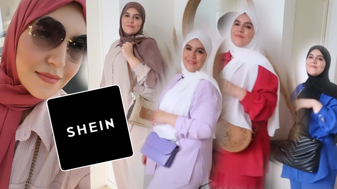 تنسيقات صيفية للمحجبات من شيينSHEIN BASICS💜