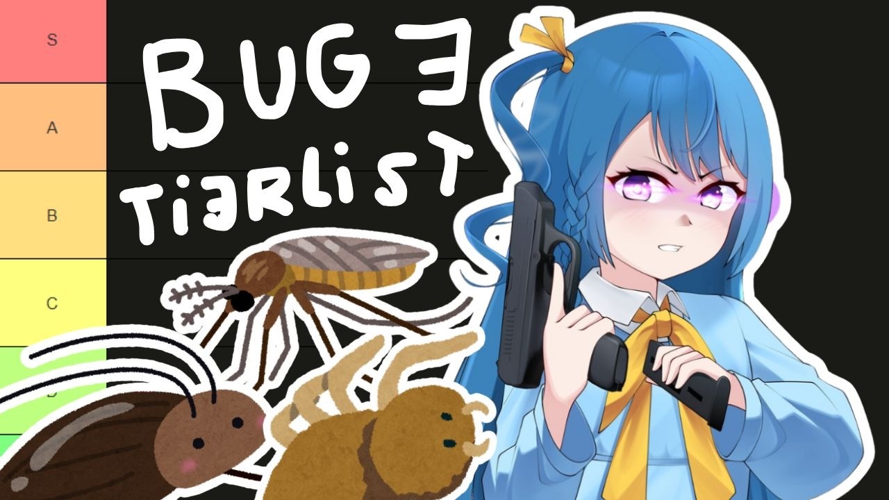 【bug tierlist】i hate buge.【V&U | GEN4】