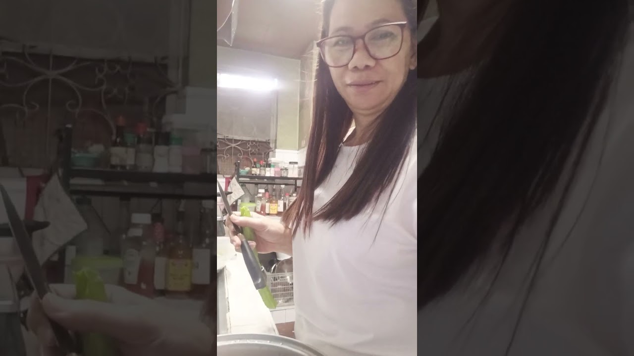 I'm just preparing our good for the day. 