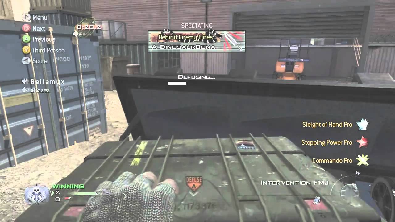 Possibly The Best Commando No-Scope Wall Bang???