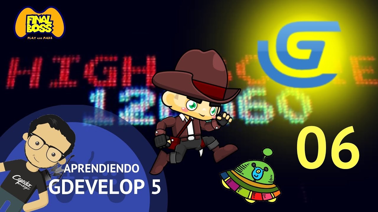 Variables Globales y Texto - GDevelop 5 Tutorial 06