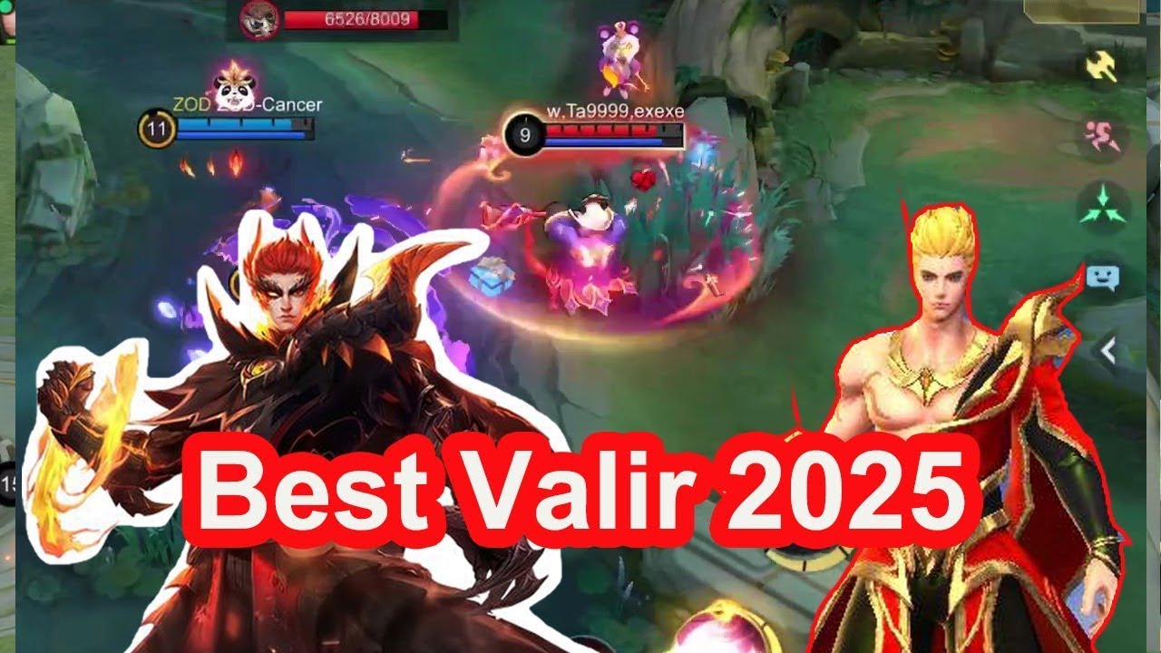 Best Valir in Mobile Legends 2025 